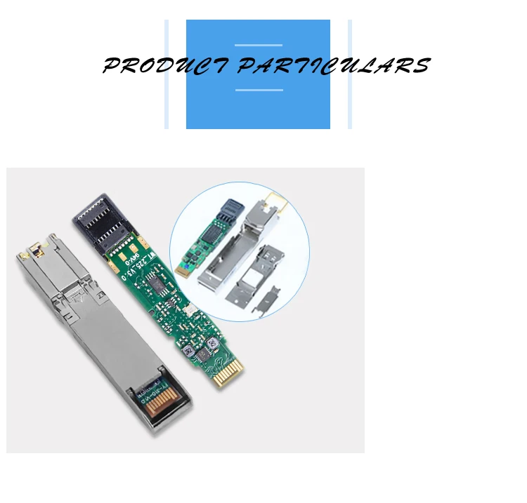 Wholesale 10Gb/s 30M SFP+ Transceiver RJ45 Optic Modules Compatible with CISCO Huawei modulos transceptoresFiber Optic Equipment