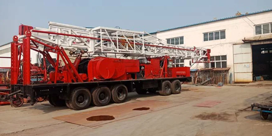 oil and gas workover rig workover rig equipment workover rig 550hp