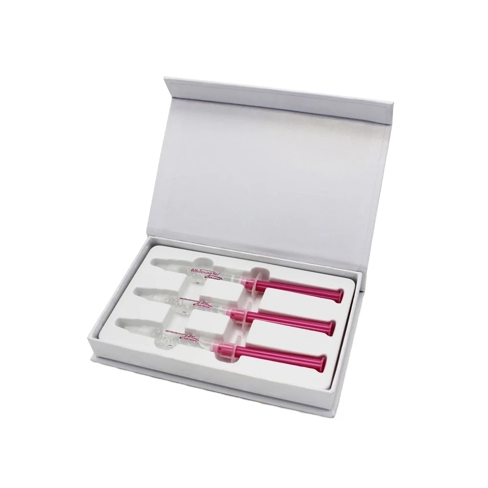 2023 Huaer Top Seller Private Label Professional  No Peroxide Refill Teeth Whitening Flavors Gel Set