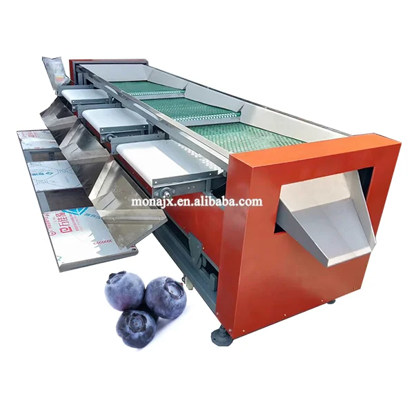 Сортировочная машина для сортировки черники, Размер 3-6 уровней