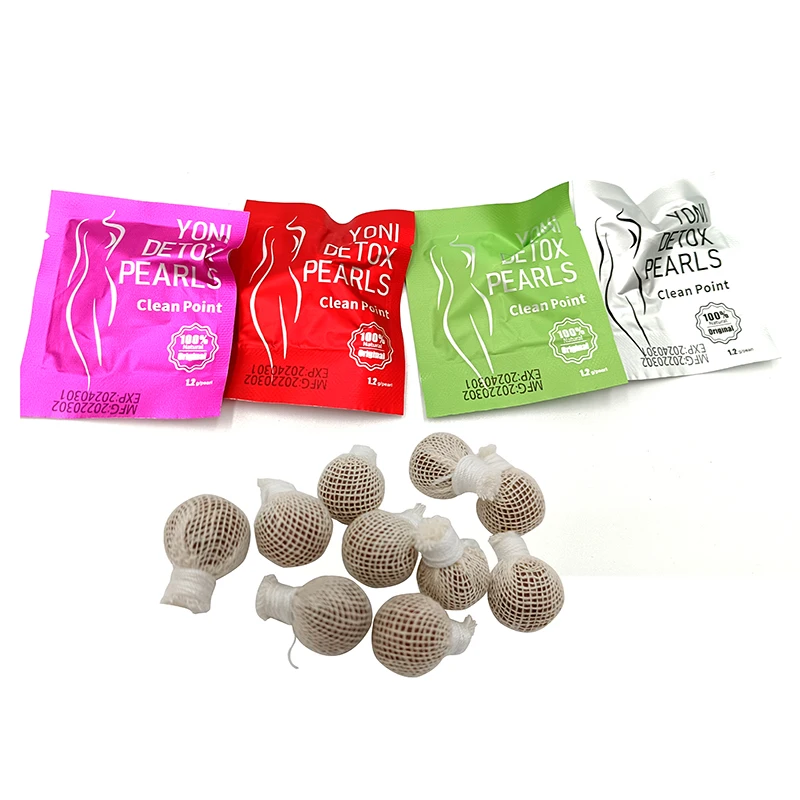 Top original vaginal detox product without tampon womb vagina pearl yoni pearls set with factory price