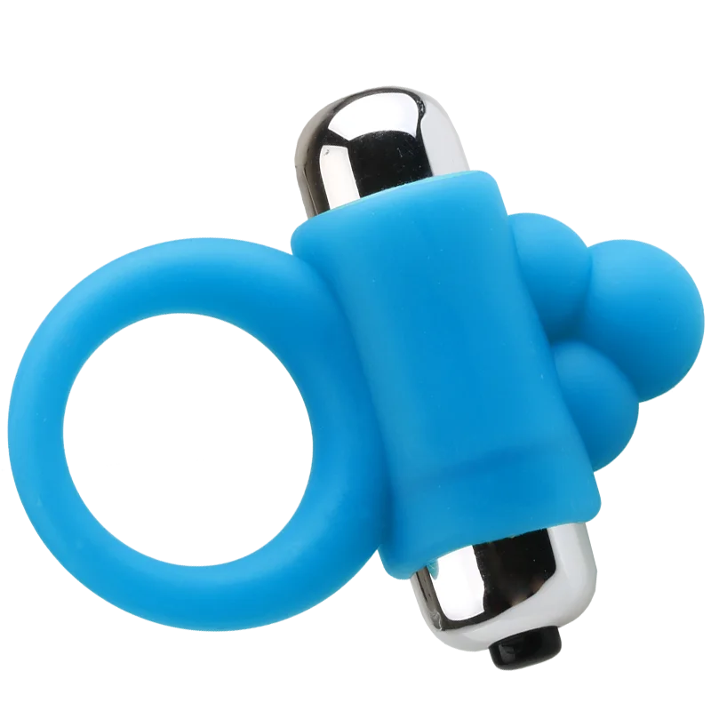 Silicone Penis Rings Male Masturbator Vibrating Cock Ring Ejaculation Delay Sex Toys for Men and Woman
