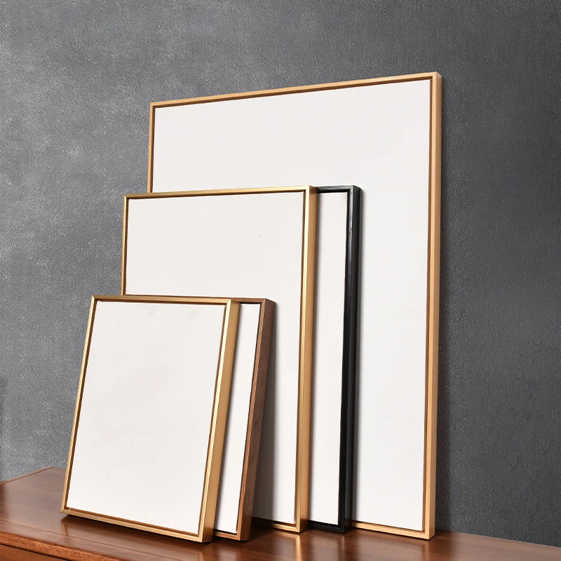 Digital oil painting frame with blank canvas inner frame DIY hand drawn oil painting custom large size