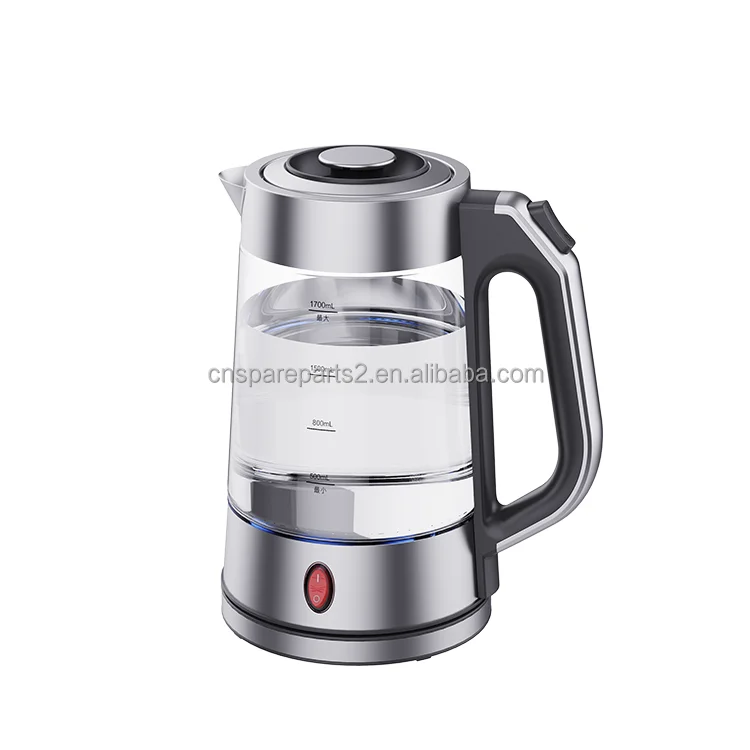 YUEKON Electric Glass Tea Maker With Tea Pot Home Appliance Skd Ckd Russian Samovar Set With Filter