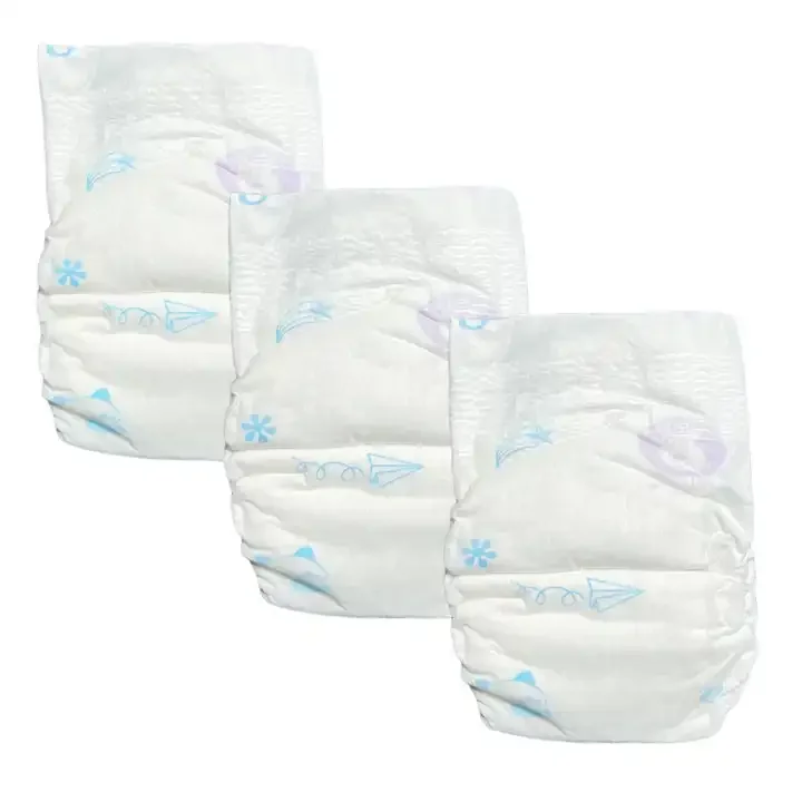 SAMPLE High Quality Diapers Baby Besuper Cheapest Baby Diapers Cotton Disposable Printed Pants 3D Printed Diaper Packaging Boxes