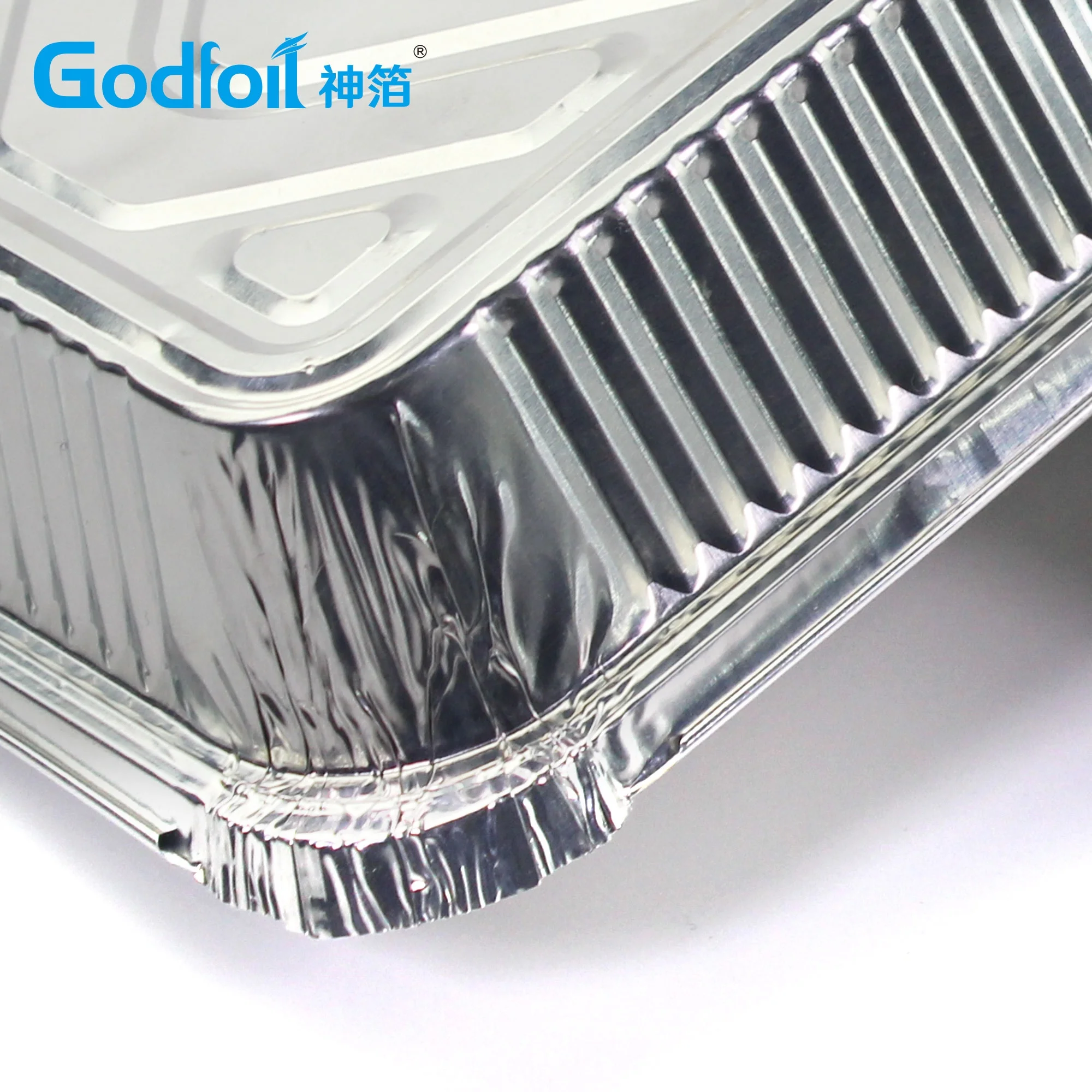 Container/take Out Container /aluminum Disposable Container Food Tray Aluminum Foil 750ml/1.5lb Packaging Eco-friendly