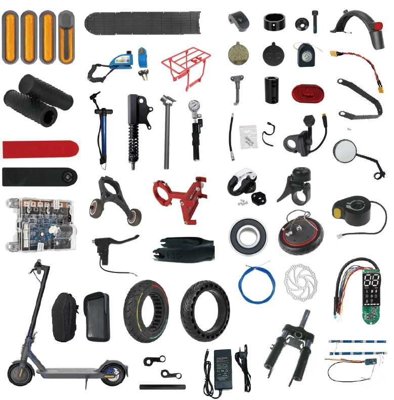 Запасные части для электроскутера Xiaomi M365 Pro 4Pro Max G30 Kuggo Isinwheel Iscooter
