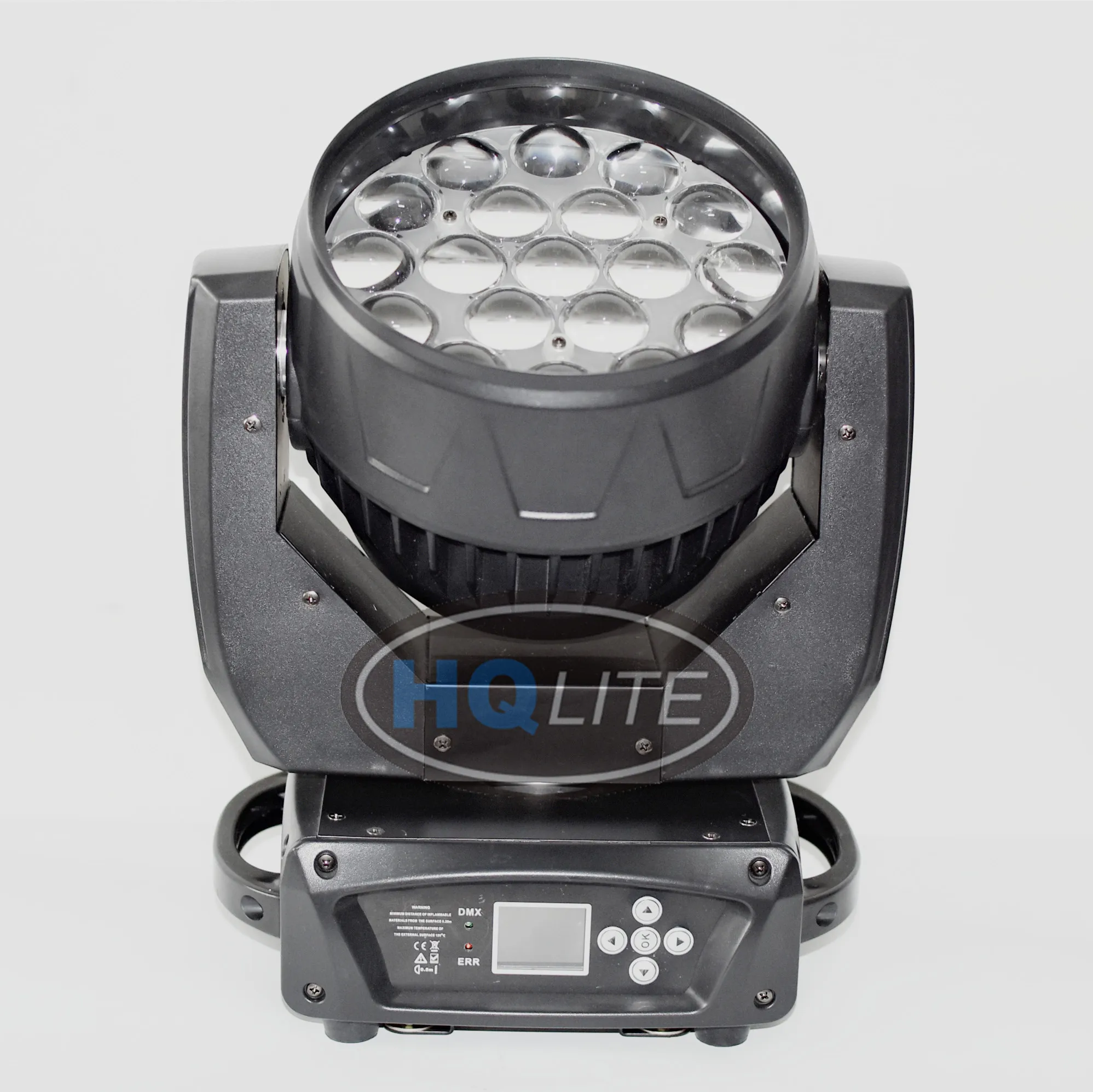 19 DMX Wash Zoom 4in1 RGBW Aura 19x15w LED Moving head