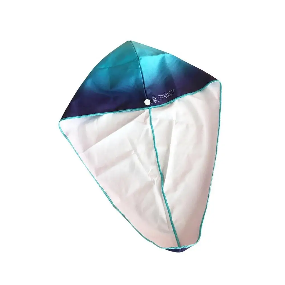 pack large microfiber suede bath dry hair towel wrap