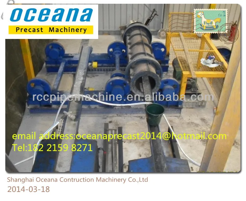 Центробежный спиннинг, машина для изготовления бетонных труб для дорожной трубы, диаметр 300-1600 мм, длина 1-4 м, дренажная труба rcc