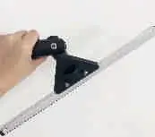 Rubber Stainless Steel Squeegee Car Window Cleaner Bathroom Floor Wiper Glass Squeegee Window Scraper