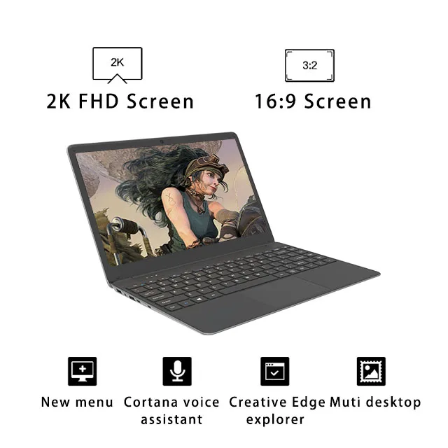 Ультратонкий ноутбук 14 1 дюйма Intel 11 поколения Tiger Lake I3 1115G4 8G DDR4 2133 МГц 256G SATA SSD компьютер