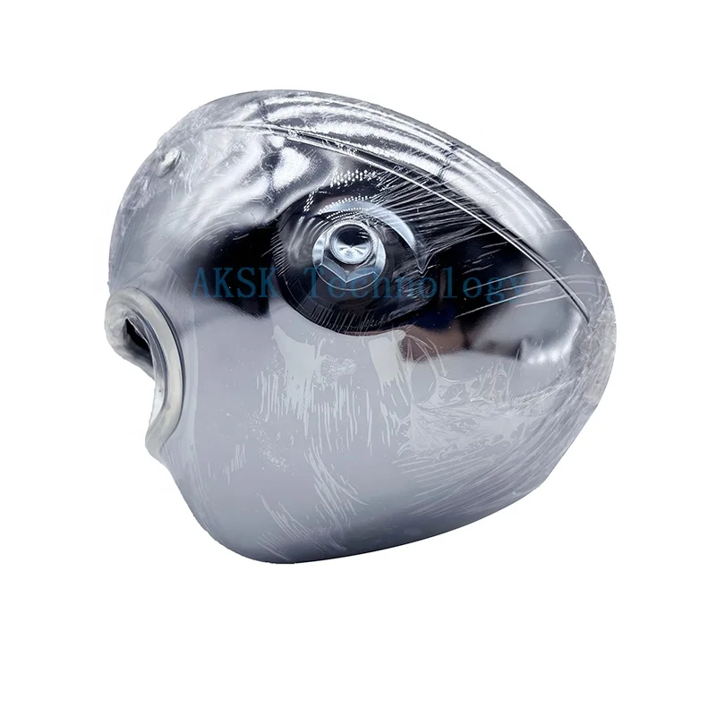 Motorcycle Iron Headlight 12V~60V 6 LED Night Running Lights for Citycoco Harley Electric Scooter Modified Parts Car Front Lamp