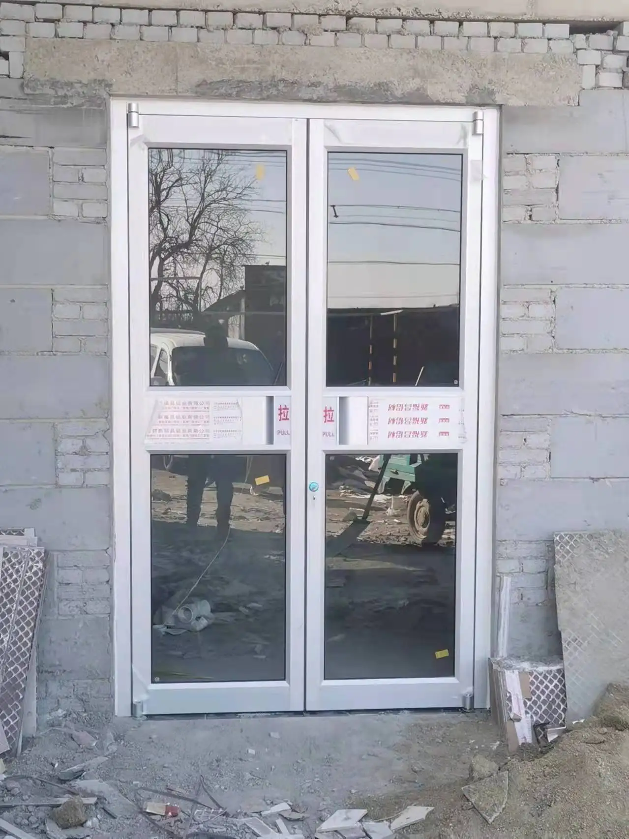 kitchen cabinet aluminum frame glass door