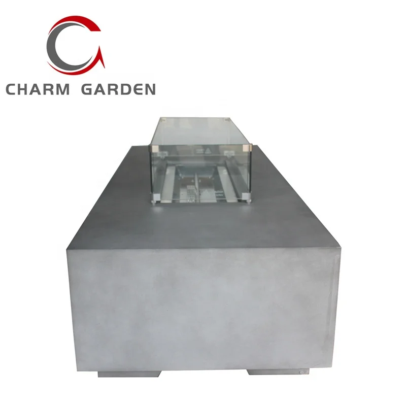 Big size Rectangle Patio Heaters Propane Natural Gas  Fireplace