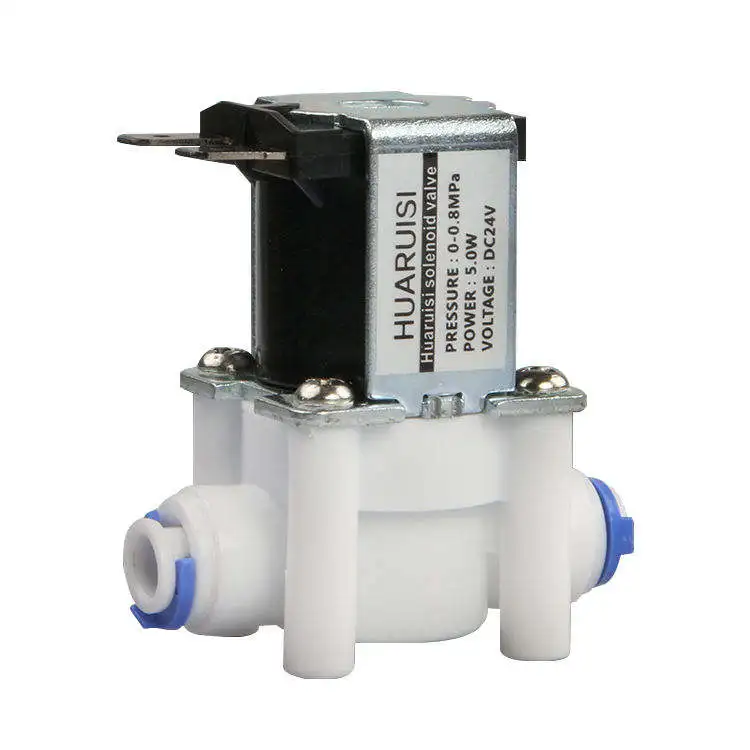 1/4 Water Filter DC12V DC24V Normally Closed Electric Water Inlet Solenoid Valve Water Filter Solenoid Valve