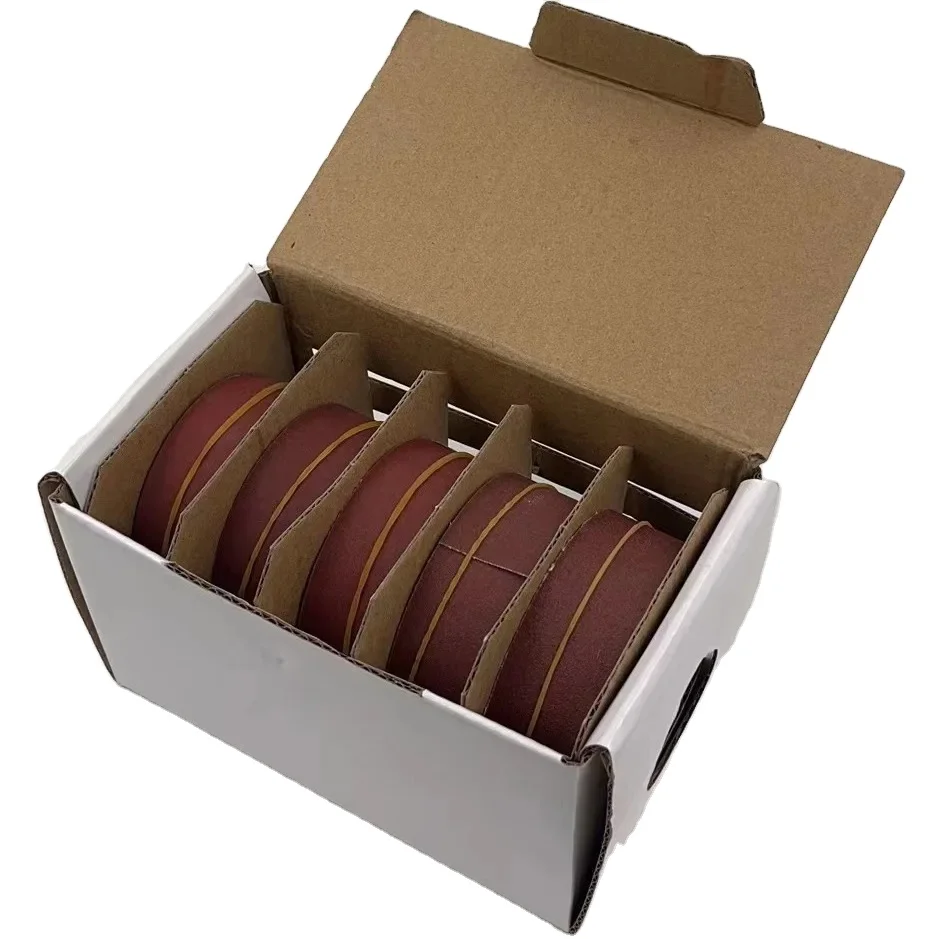 1 inch 25.4mm  Sandpaper Roll 80-800 Grit 10M*1inch Aluminium Oxide sandpaper Roll
