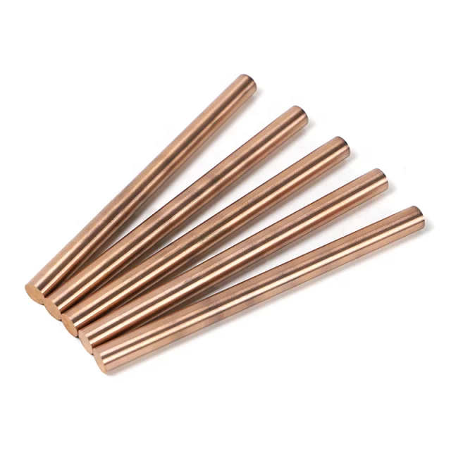 Tungsten Copper Rod Polished pure sale 5mm alloy 2.4mm copper 6mm heavy wolfram nickel 4mm price bars threaded tungsten rod