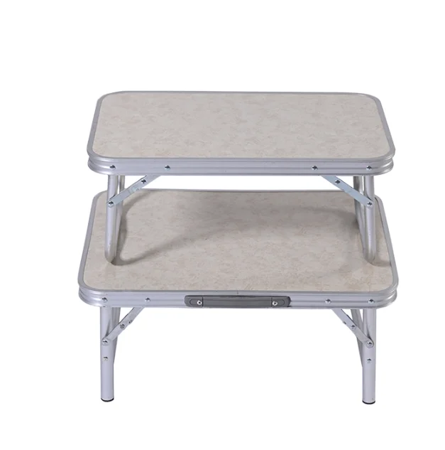 small portable retractable picnic white standard folding table side for camping desk