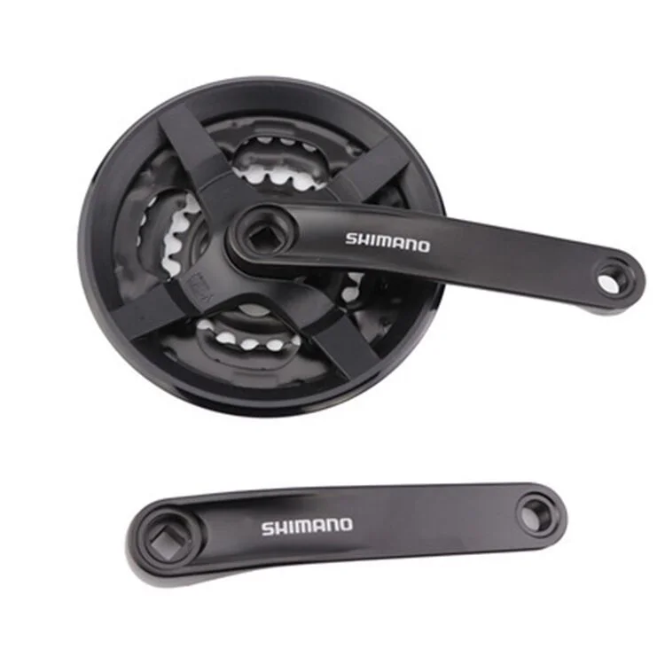 Shimano FC-TY301 MTB Square Hole Crankset 42T 7/8 21/24 MTB Bicycle Parts Chainwheel Crankset Bicycle Crank Set