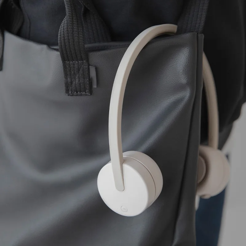 SOLOVE 2024 New Arrivals Wearable Neck Fan for Outdoor best selling gift sets Rechargeable Usb Portable Cooling Fan