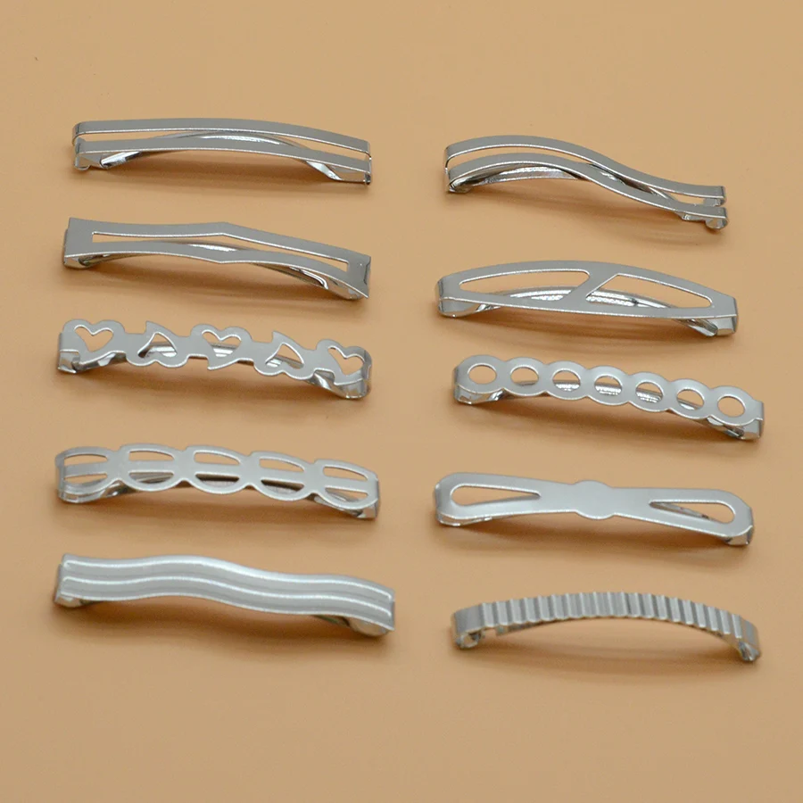 Различные заколки из филиграни для волос металлические простые слайды «сделай сам»