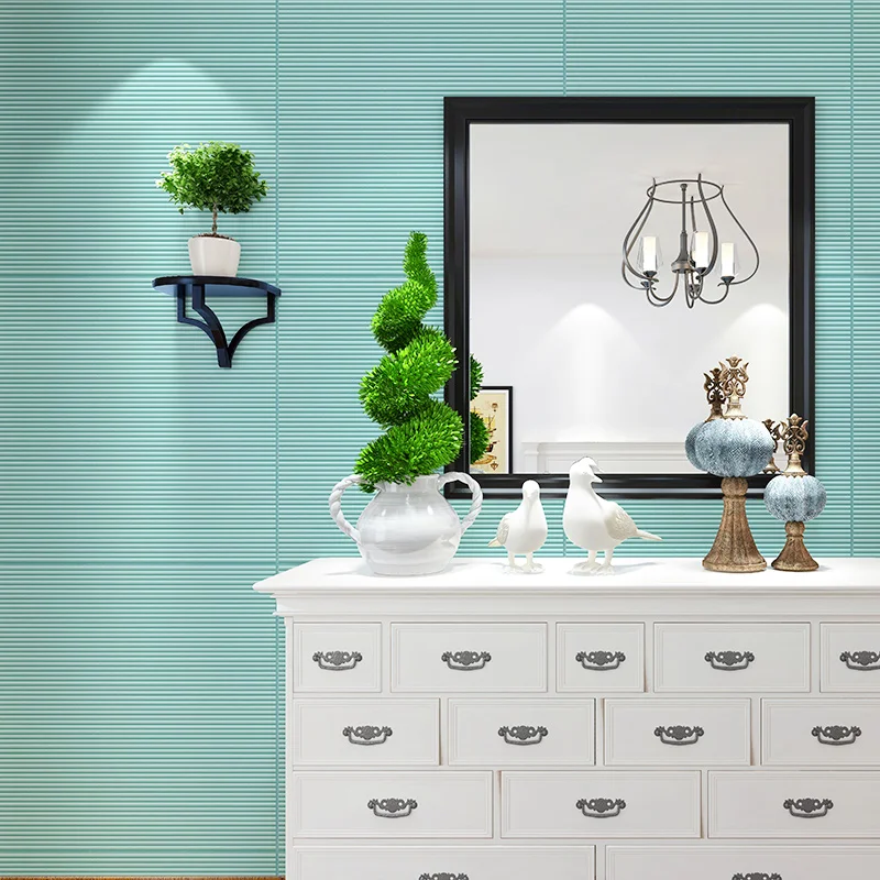 3d XPE foam wallpaper bamboo curtain design self-adhesive wall panels sticker