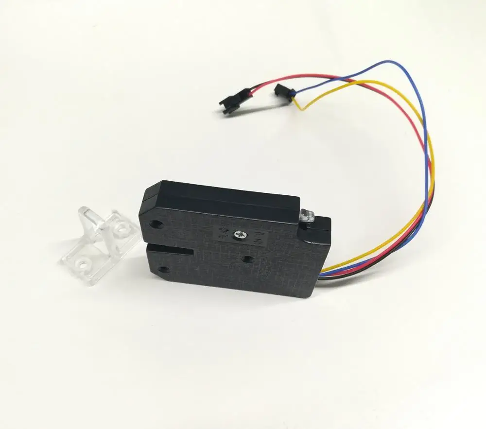 12V DC cheaper plastic electronic locker lock, mini solenoid lock, plastic solenoid lock 5v