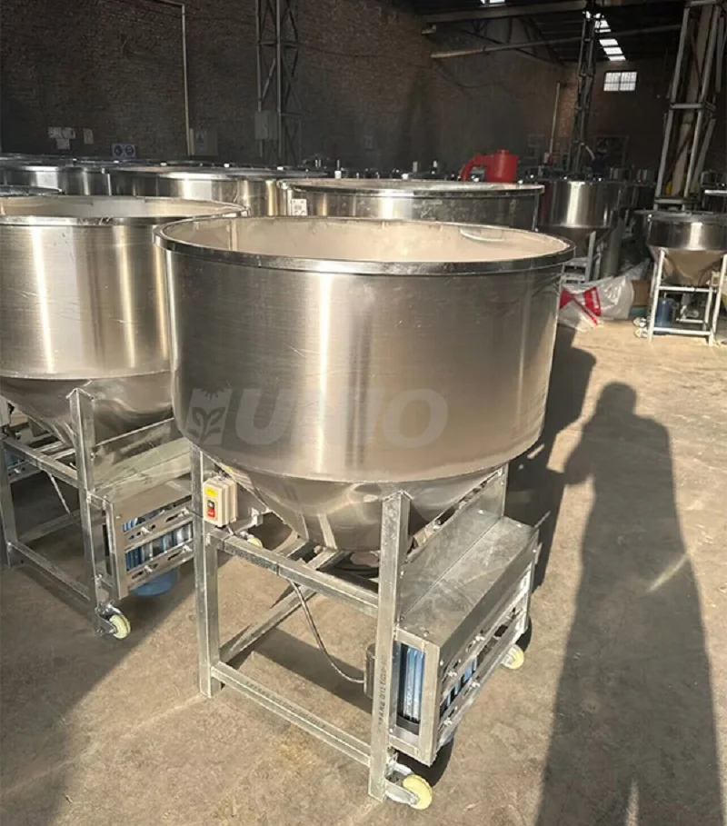 Factory Direct stainless steel Seed Coating Machine Granule Mixer Feed Mixer wet and dry dual-use