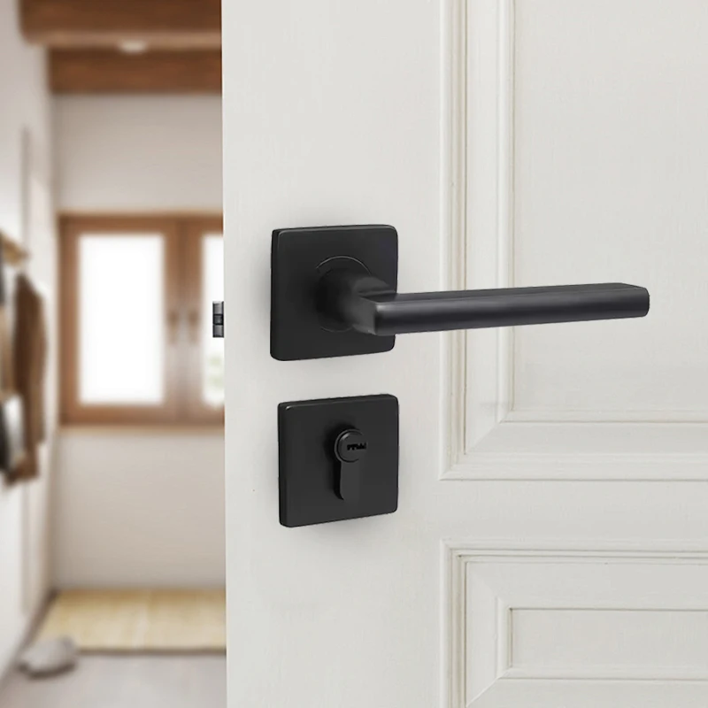 Factory Custom Door Lock Handle Set Special Surface Treatment Door Lock Handle Waterproof Lock Door Handles