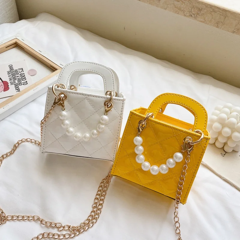 2024 Hot Coin Hand Bags Small Messenger Mini Handbag Girl Shoulder Bag Cute Princess Mini Kids Purses For Little Girl