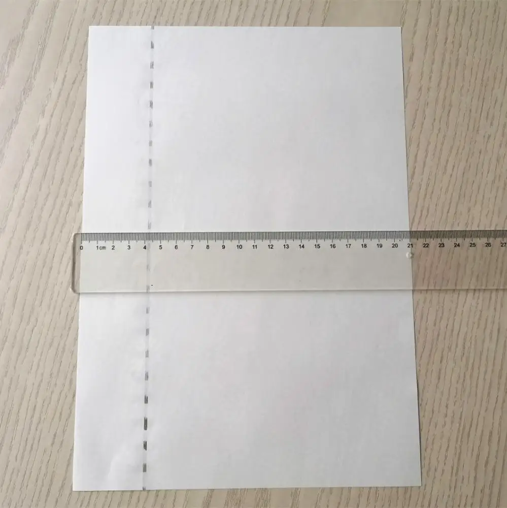 
wholesale 100% cotton 90gsm a4 starch free white waterproof security paper (custom watermark) 