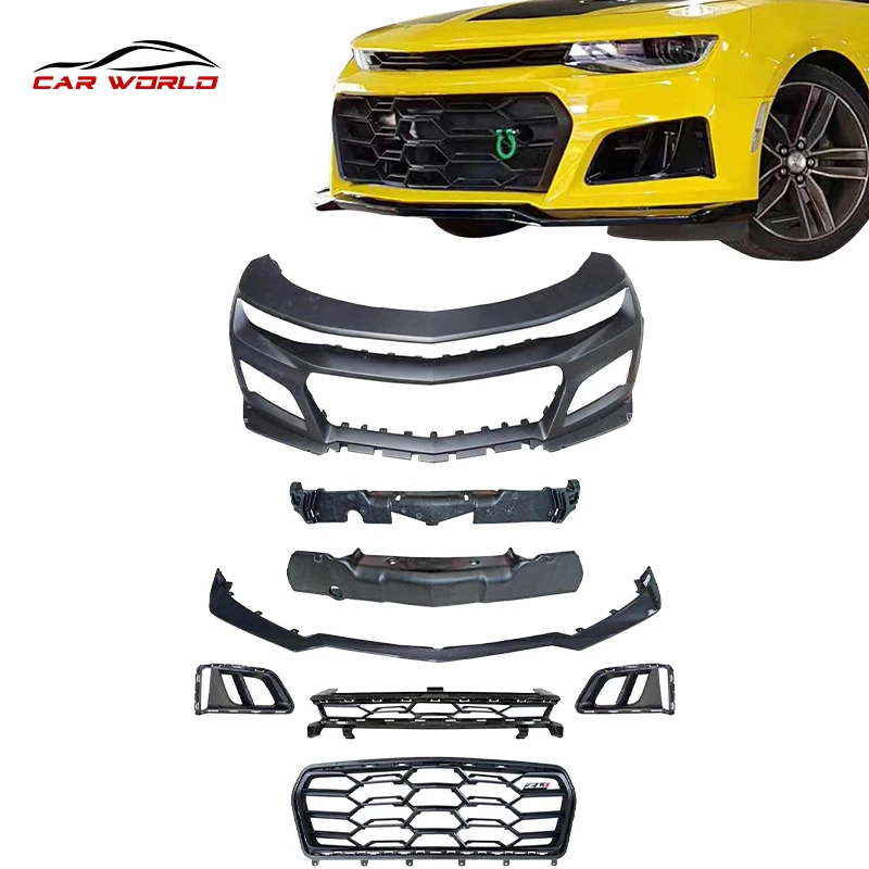  Самый продаваемый передний бампер для Chevrolet Camaro ZL1 с верхней и нижней решеткой