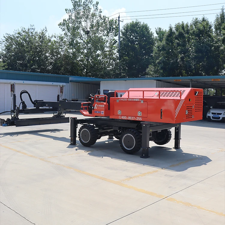 China supply Fully hydraulic high-efficiency leveling High efficiency vibration type Hydraulic Vibration Road leveling machine