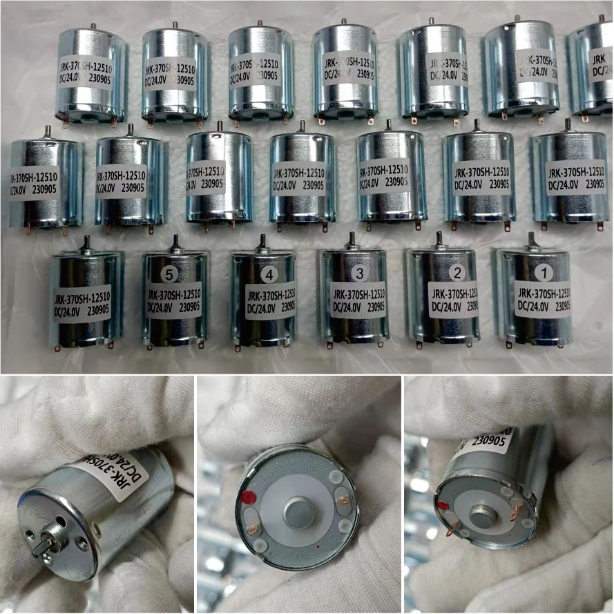 JRC JRK-370SH Micro 370 DC Motor 6V 9V 7200RPM Electric Carbon Brush 12V High Torque for Printer