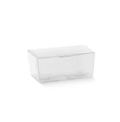 Custom clear transparent plastic PVC/PET small gift box hanging hole