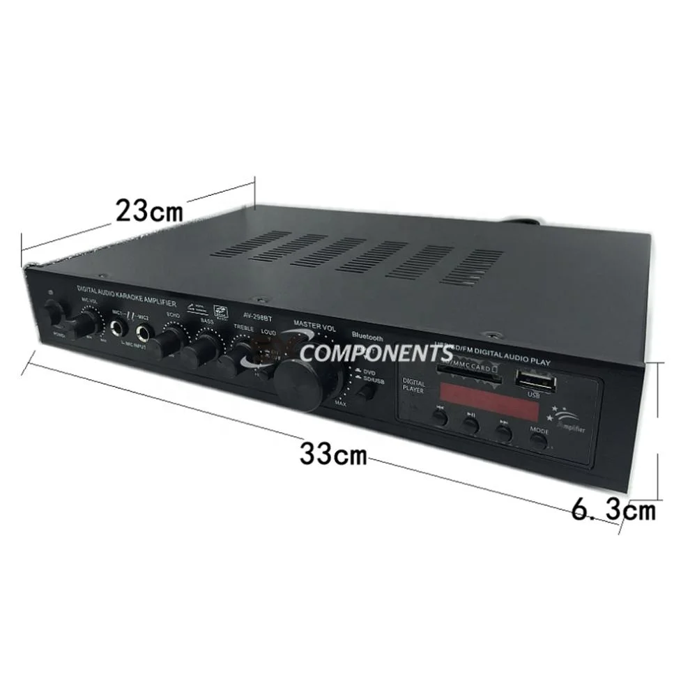 720W 5 Channel blu tooth HiFi Stereo Amplifier LED Digital Karaoke Home Cinema Home Theater Amplifiers 5 channel amplifier