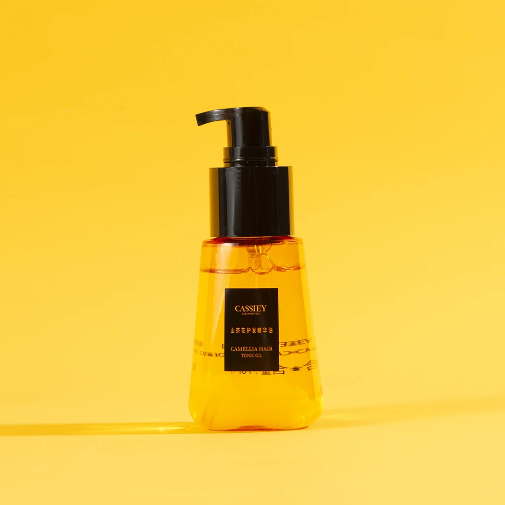 Low MOQ Luxury Gold Professional Spa Salon Smooth Moisturizing Repairing Damaged Oil Treatment Hair Repair Oil