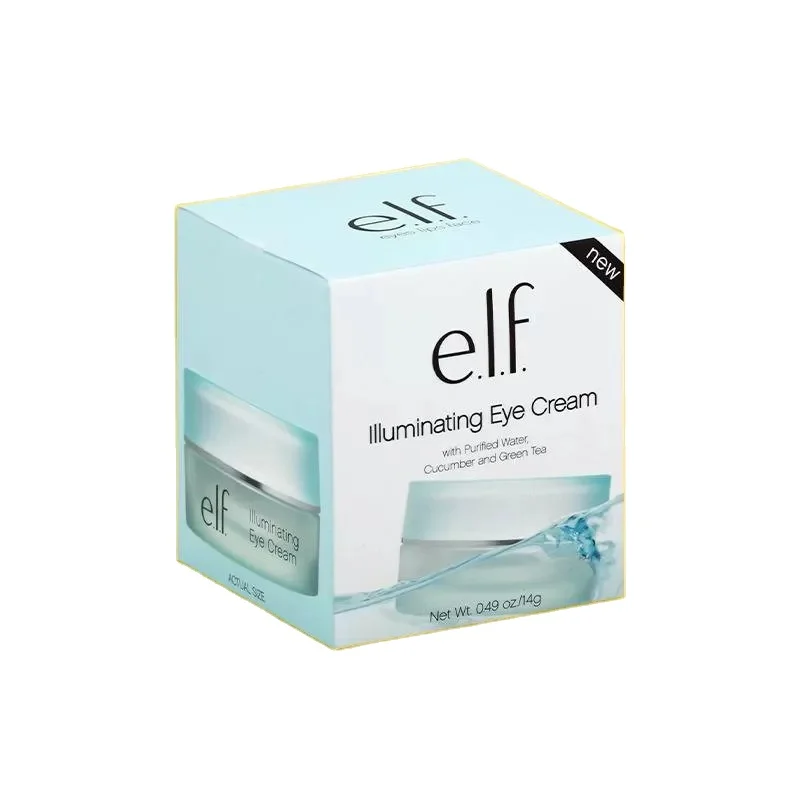 Factory Price Custom Printed Beauty Cosmetics Skin Care Package Box Recyclable Eye Cream Paper Box Packaging