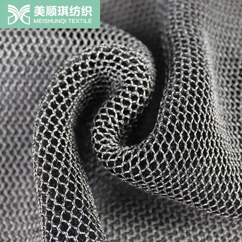 new Polyester Warp Knitted Sandwich Spacer 3D Air Mesh Fabric For Motorcycle Seat Cover car seat cushion