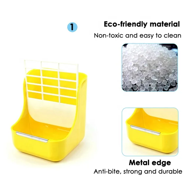 Hamster Totoro Rabbit Grass Frame Hanging Feeder Food 2 In 1 Plastic Guinea Pig Hay Rack Hamster Food Bowl For Rabbit