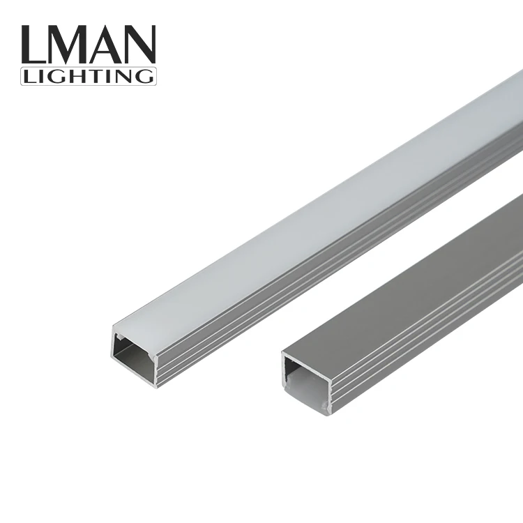High Brightness Recessed Aluminium Holder Diffuser Mounting Extrusion Strip Light Led Channel Strip Light Aluminum Profile