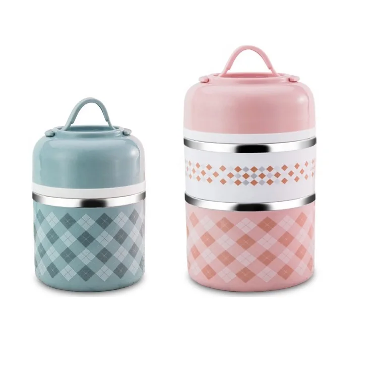 Hot Sell Stainless Steel Multi-level Lunch Box for Student Outdoor Food Container