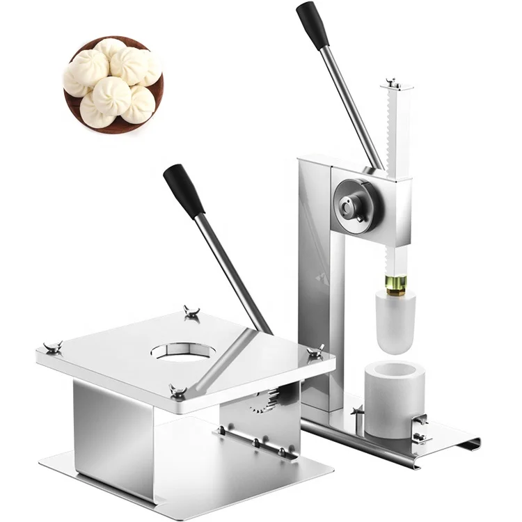 Breakfast Shop Manual Round Steamed Bun Making Machine Stuffed Baozi  Xiao Long Bao Siopao Momo Dumpling  Bun Machine