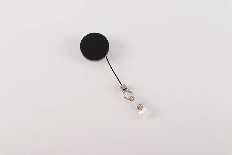 Carabiner Reel Clip Retractable Badge Holder Key Ring For ID Card Key Keychain Holders