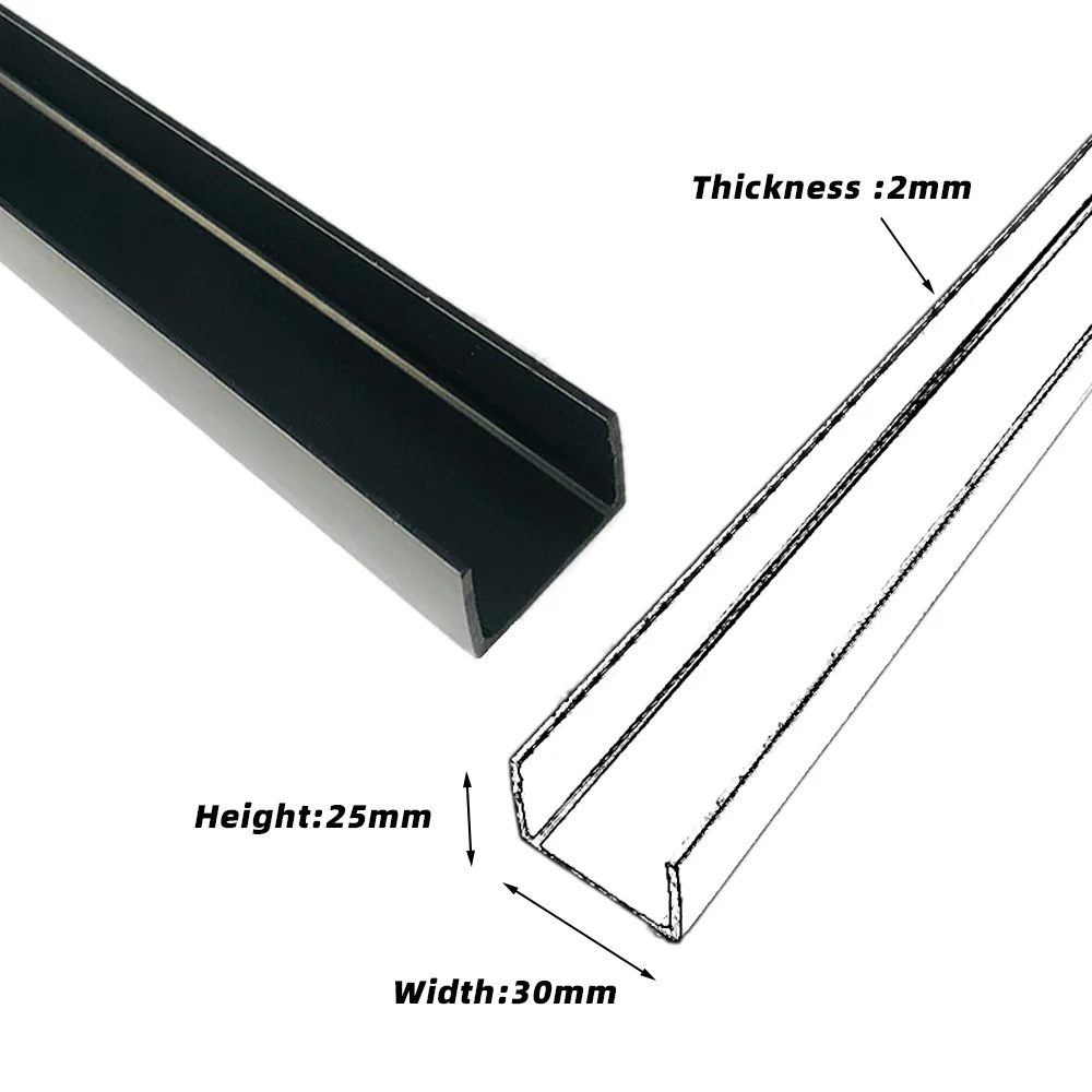 Factory Wholesale Extruded Plastic Profile Smooth Operation Plastic Pvc Profiles plastic frame material