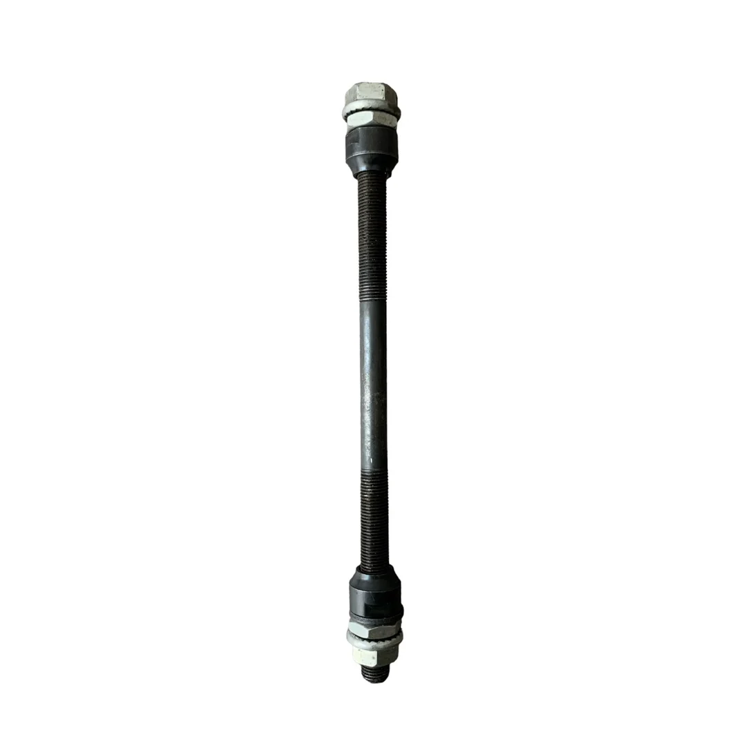 2025 high quality Rear MTB Bike Bicycle Wheel Solid rear axle 190mm Spindle Shaft bike axle
