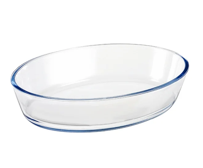 3pcs baking dish set table service glass dish baking tray heat resistant glass oven safe baking pan