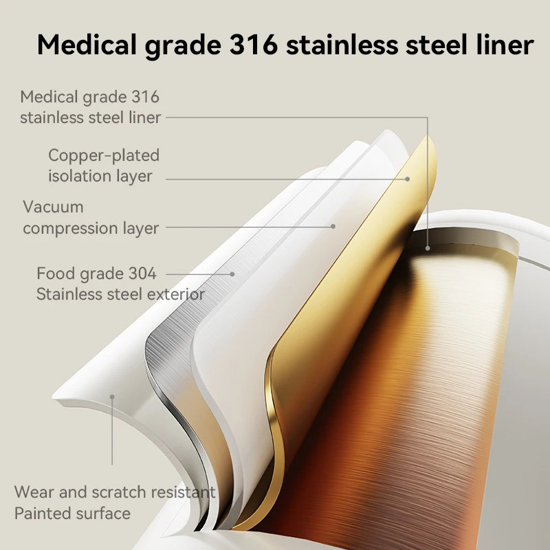 Portable Constant temperature water glass Rechargeable 10000mAh baby feeding bottle water warmer rechargeable milk warmer