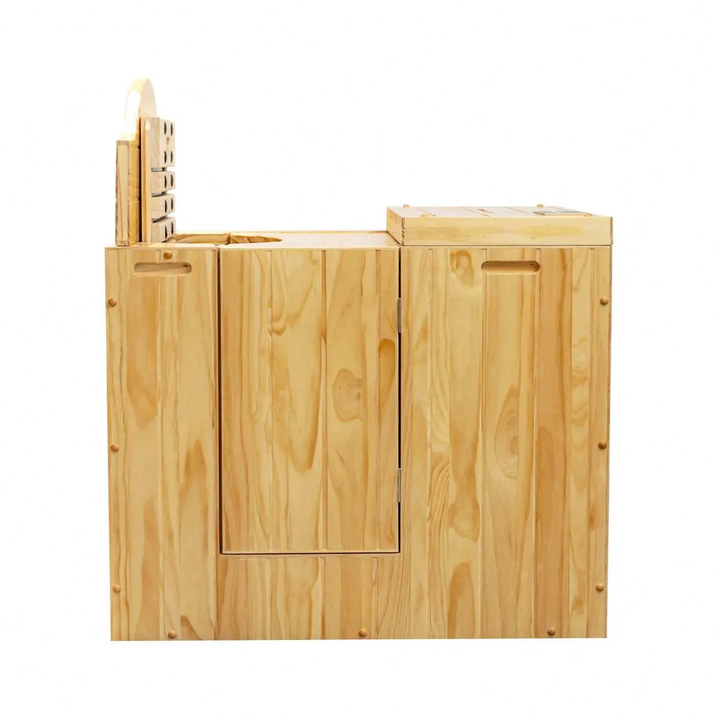 Thai Sauna Steam Room Mini Traditional Sauna Room Wholesale Wood Outdoor Ice Bath Sauna Cold Bathtub With Water Pump And Chiller